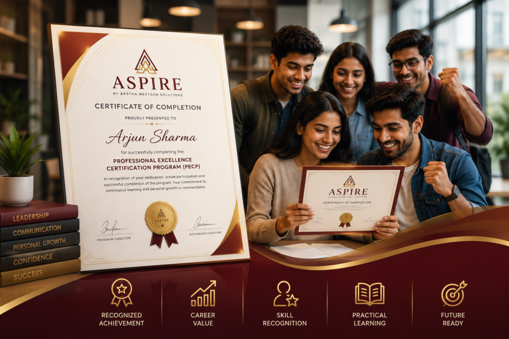 Aspire certificates
